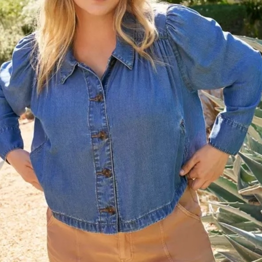 NWT Torrid Denim Swing Jacket